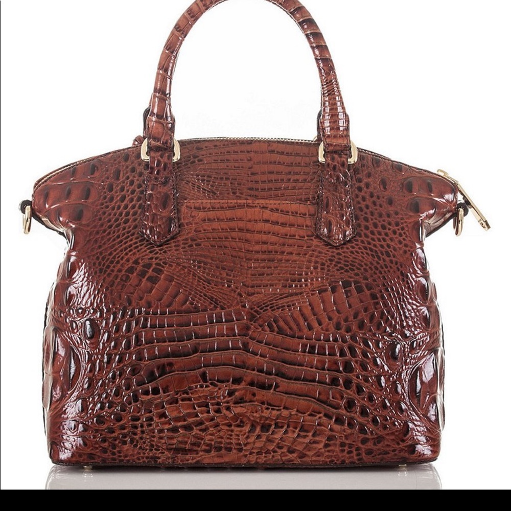 Brahmin melbourne satchel brand new comes with certification of bag